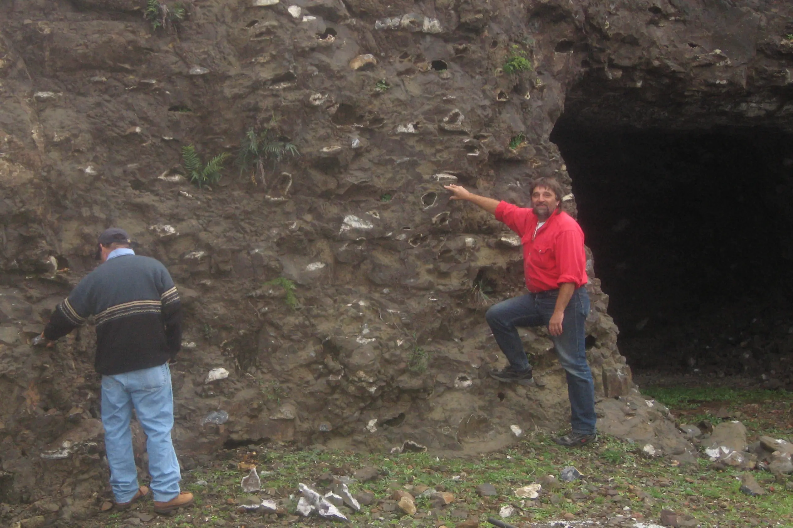 TOP GEO Amethyst Tour 2006; Entry to Amethyst Mining Tunnel